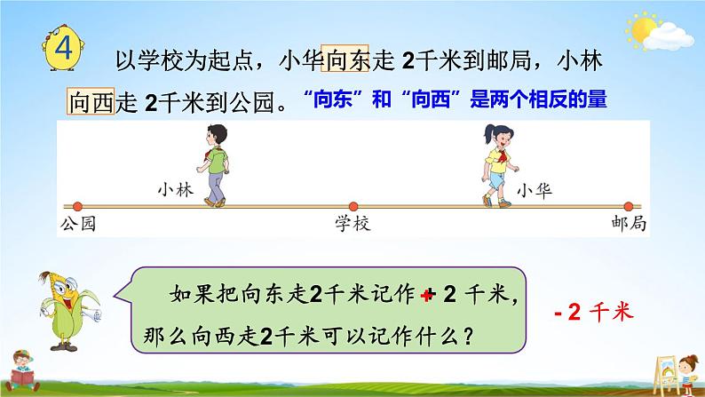 苏教版五年级数学上册《一 负数的初步认识 第2课时 认识负数（2）》课堂教学课件PPT公开课第7页