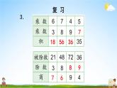 苏教版二年级数学上册《六 表内乘法和表内除法（二）复习》课堂教学课件PPT公开课