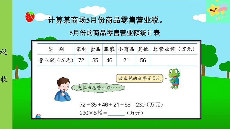 冀教版数学六年级上册 第5单元 百分数的应用-第6课时 税收课件06