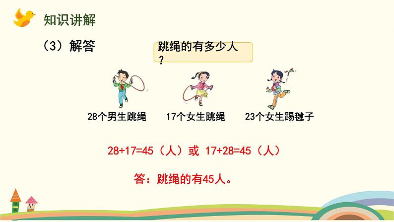 苏教版四年级数学下册课件 6.1  加法交换律和结合律第8页