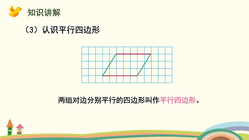 苏教版四年级数学下册课件 7.6 认识平行四边形06