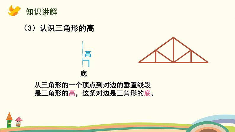 苏教版四年级数学下册课件 7.1  认识三角形08