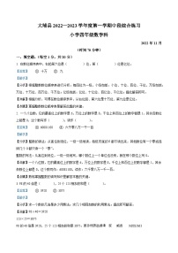 2022-2023学年广东省梅州市大埔县人教版四年级上册期中考试数学试卷（解析版）