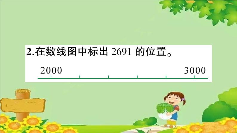 青岛版（六三制）数学二年级下册 二 游览北京——万以内数的认识学案课件08