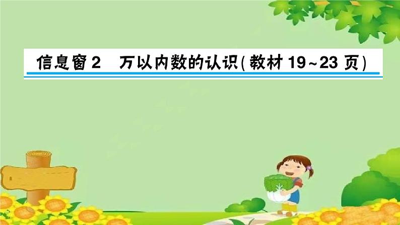 青岛版（六三制）数学二年级下册 二 游览北京——万以内数的认识课件01