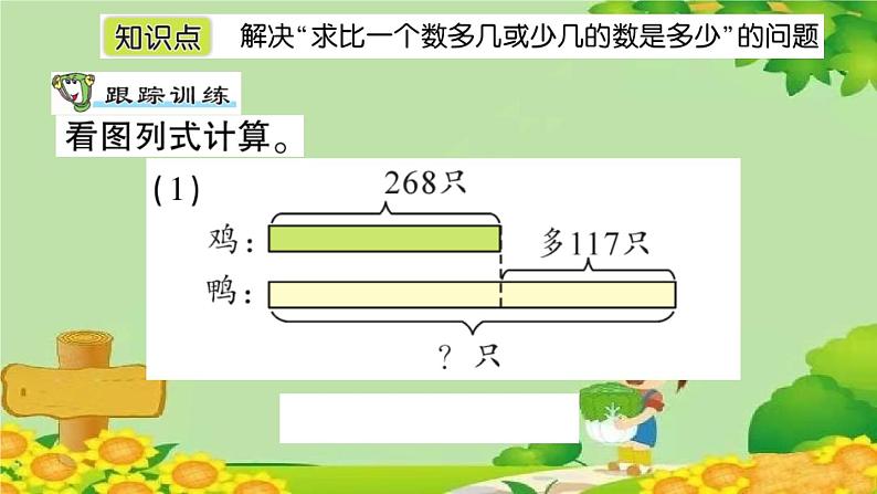 青岛版（六三制）数学二年级下册 六 田园小卫士——万以内的加减法（二）课件02