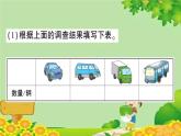 青岛版（六三制）数学二年级下册 九 我是体育小明星——数据的收集与整理（一）课件