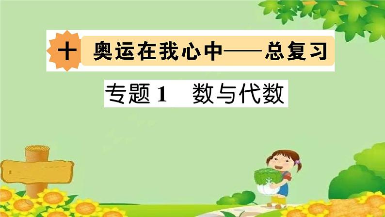 专题1 数与代数第1页