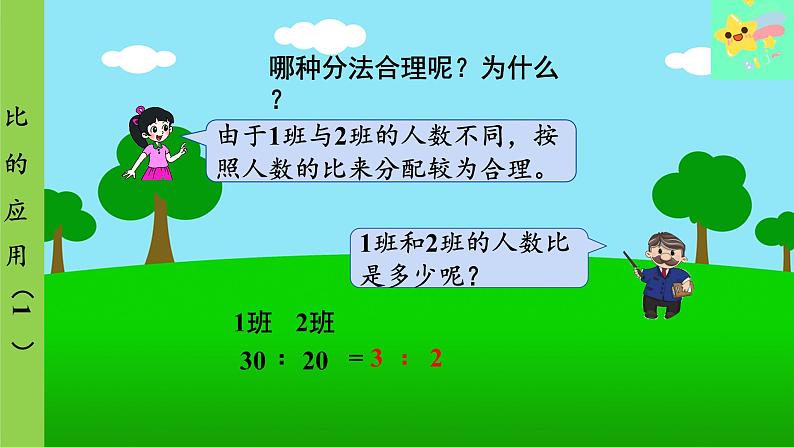 北师大版数学六年级上册 第6单元 比的认识-第4课时 比的应用（1）课件07