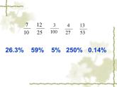 六年级《百分数的意义和读写法》PPT
