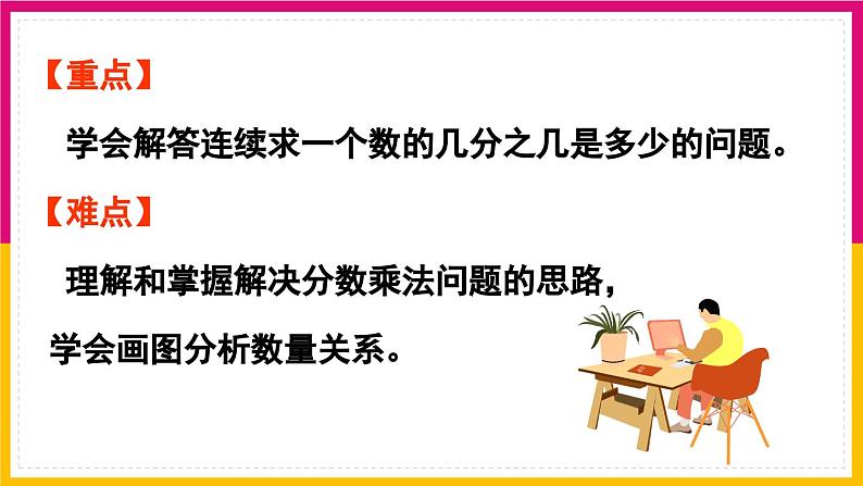 人教版数学《连续求一个数的几分之几是多少》PPT课件03