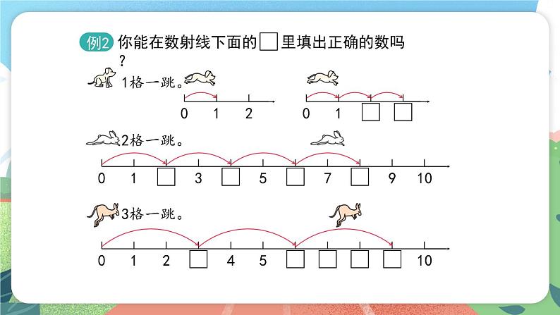 1.6《数射线》（课件）一年级上册数学沪教版第5页