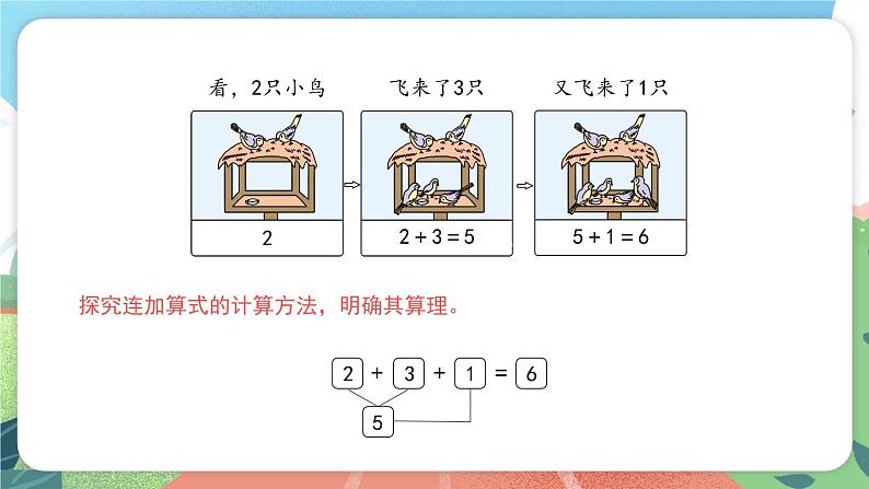 2.9《连加、连减》（课件）一年级上册数学沪教版04