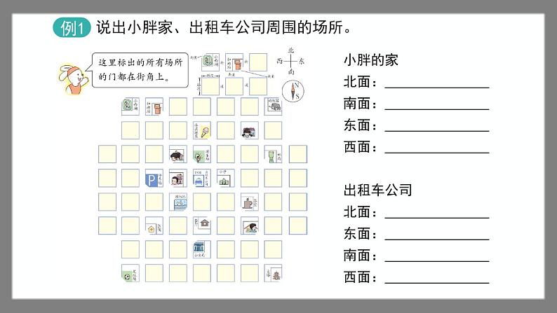 6.1《东南西北》（课件）-二年级下册数学沪教版02