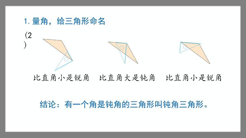 6.4《三角形的分类（1）》（课件）-二年级下册数学沪教版04