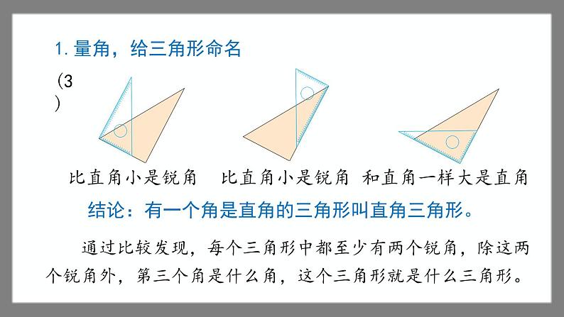 6.4《三角形的分类（1）》（课件）-二年级下册数学沪教版05