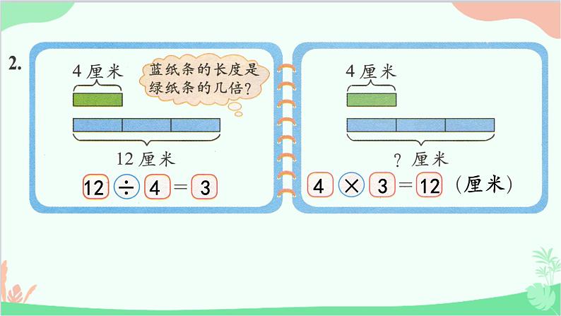 北师大版数学二年级上册 七  分一分与除法-练习六课件03