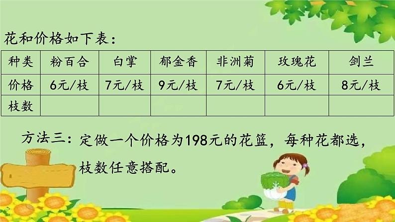 冀教版数学三年级上册 2.8   解决问题课件06