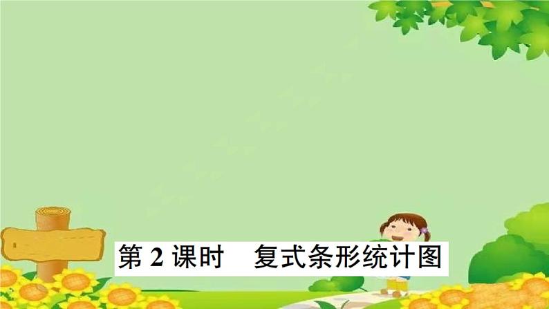 苏教版数学五年级上册 六 统计表和条形统计图（二）习题课件01