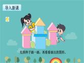 蘇教版數(shù)學(xué)一年級(jí)下冊(cè) 第2單元 認(rèn)識(shí)圖形（二）-第1課時(shí)    認(rèn)識(shí)長(zhǎng)方形、正方形、三角形和圓課件