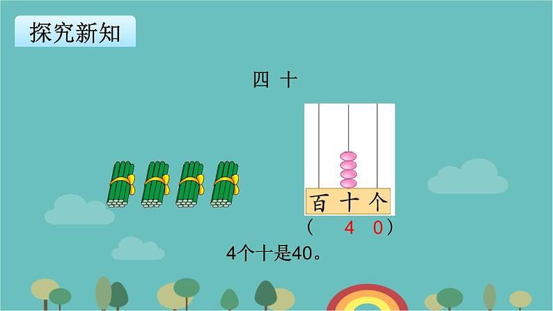 苏教版数学一年级下册 第3单元 认识100以内的数-第2课时    数的组成和读写课件第5页