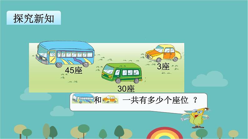 苏教版数学一年级下册 第4单元 100以内的加法和减法（一）-第2课时  两位数加整十数、一位数（不进位）课件第6页