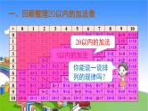人教版数学一年级上册 9 总复习-第2课时 20以内的加减法课件