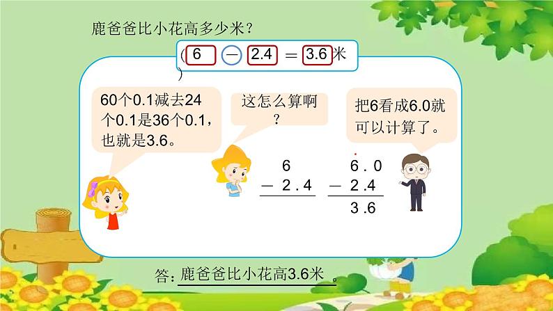 北师大版数学四年级下册 1.6《比身高》课件06