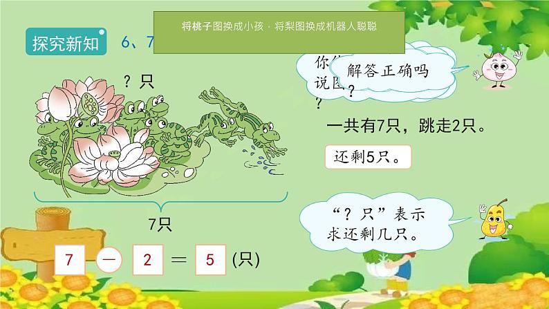 人教版数学一年级上册 5.1.3《解决问题》课件06