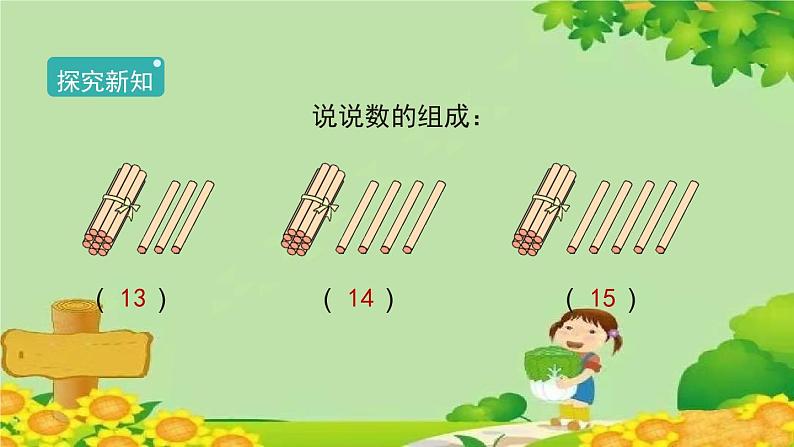 人教版数学一年级上册 6.1《11～20各数的认识》课件06