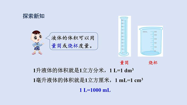 人教版五年级数学下册课件 第三单元 第10课时  容积和容积单位06