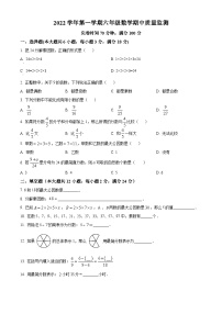 上海市奉贤区（上海市奉贤区五四学校）六年级上学期11月期中数学试题
