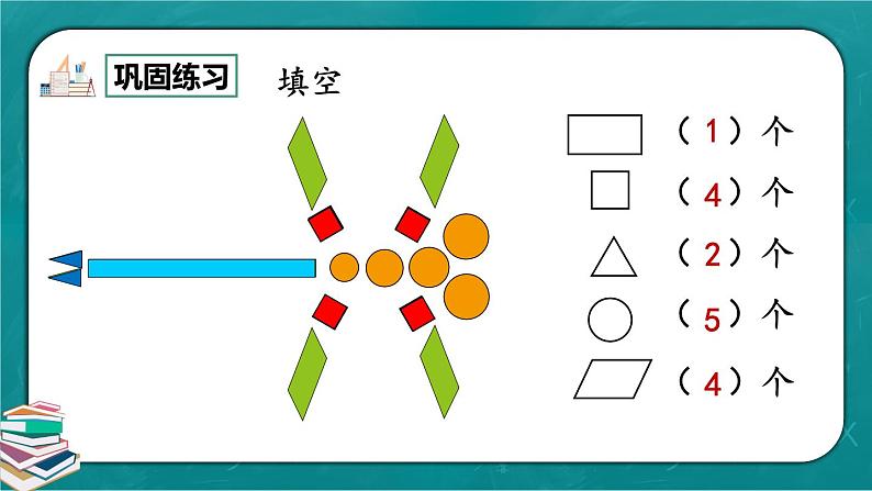 人教版数学一下1.4《练习一》课件+同步练习06