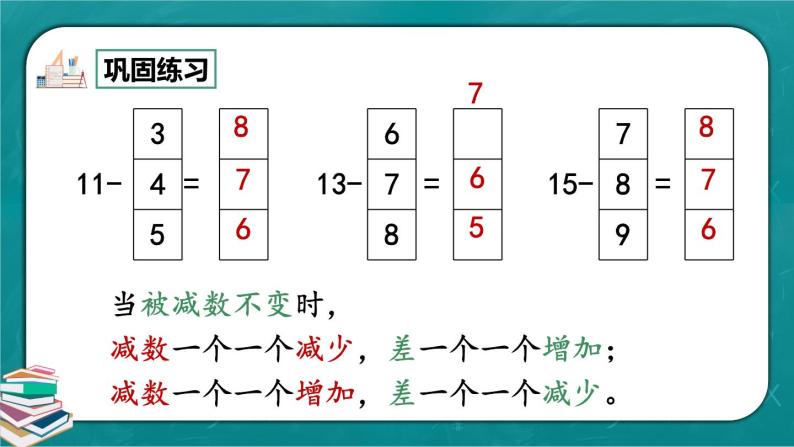 人教版数学一下2.7《练习四》课件+同步练习08