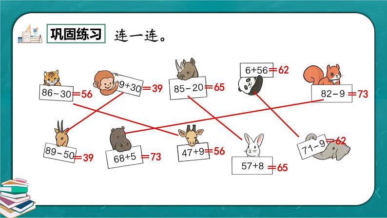 人教版数学一下6.13《练习十七》课件+同步练习06