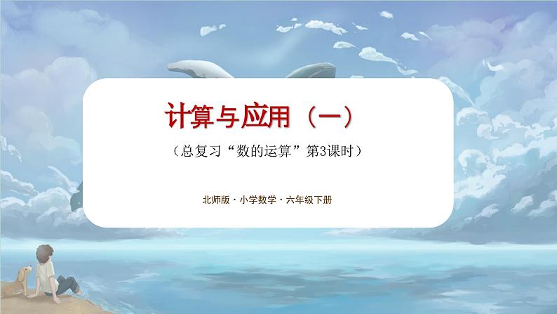 北师大版小学数学六年级下册 总复习 数与代数 第5课时《计算与应用（一）》课件+教案01