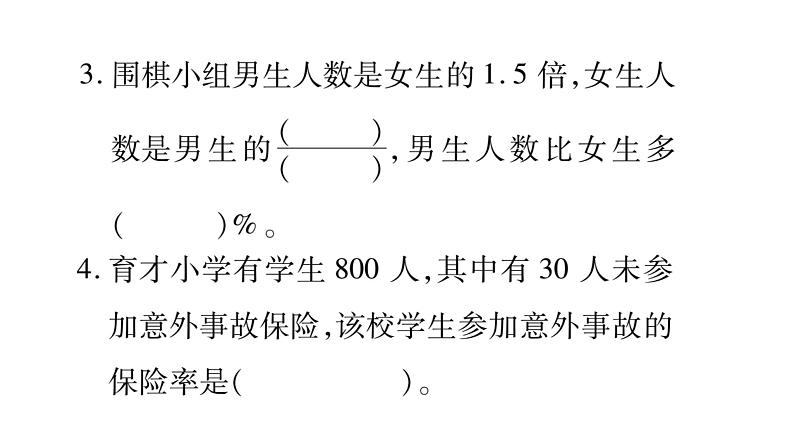 分数和百分数-小升初复习课件03