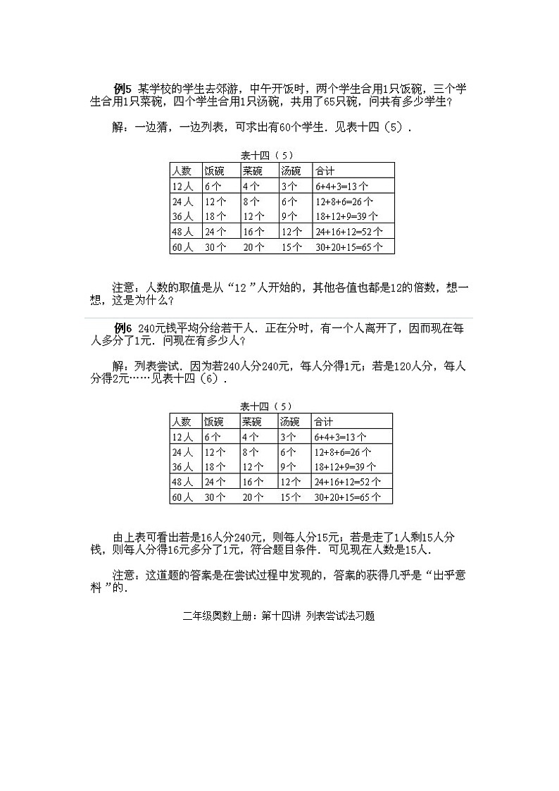 小学二年级上册数学奥数知识点讲解第10课《猜猜凑凑》试题附答案03