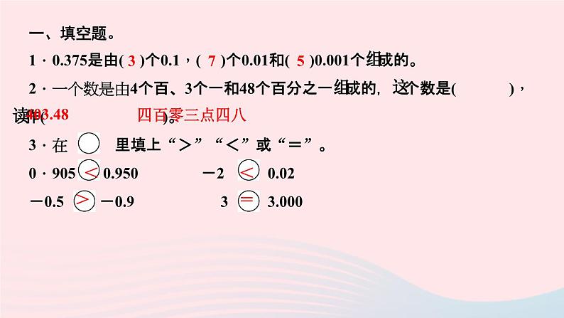 小升初数学第2天小数的认识课件275第3页