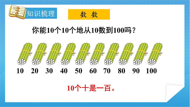 【核心素养】人教版小学数学一年级下册 第8单元 第1课时 总复习：100以内数的认识 课件+ 教案（含教学反思）04