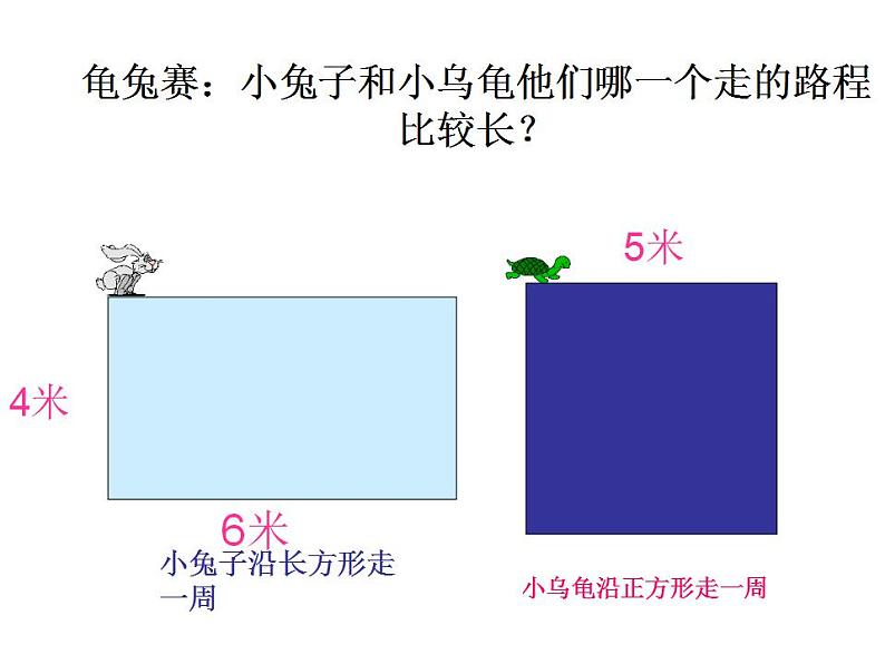 7.04长方形和正方形的周长（课件）人教版三年级上册数学第4页