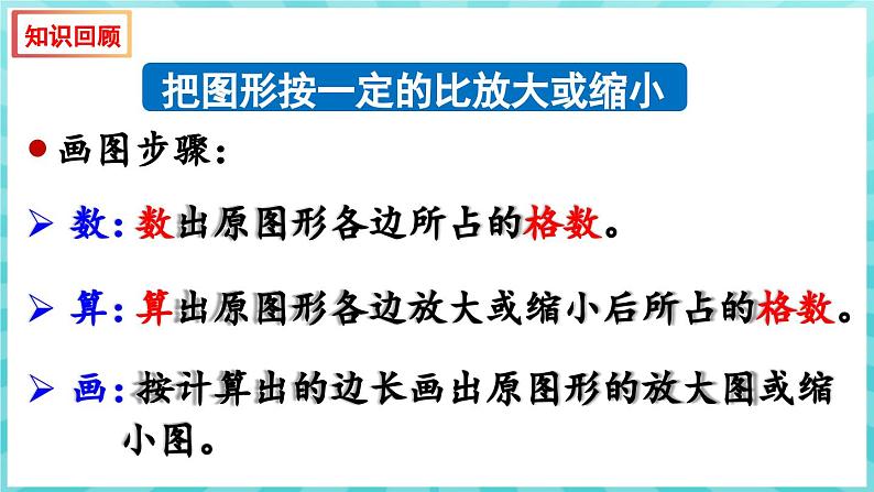 第四单元 比列 练习六 图形的放大与缩小及比例的意义（课件）苏教版六年级年级下册数学02