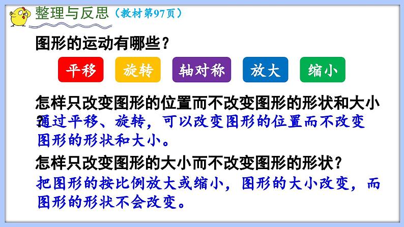 总复习 图形与几何  图形的运动（课件）苏教版六年级年级下册数学第3页