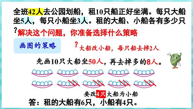 3.2 选择策略解决问题（课件）苏教版六年级年级下册数学第4页