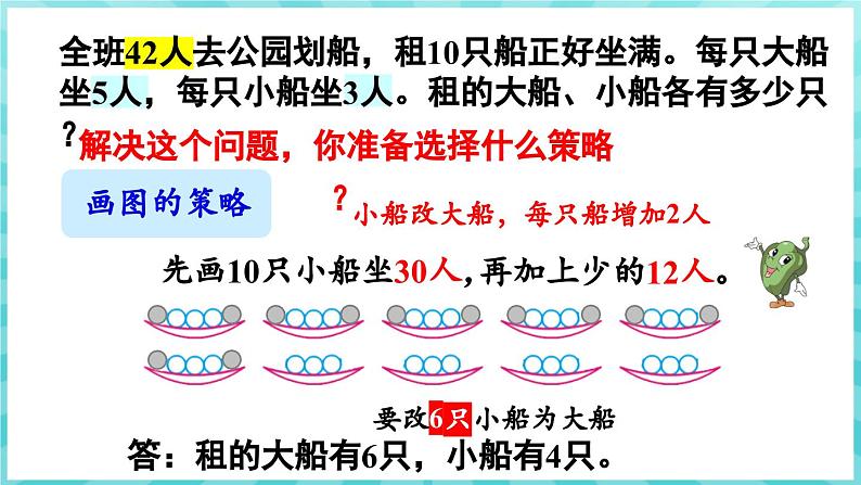 3.2 选择策略解决问题（课件）苏教版六年级年级下册数学第5页