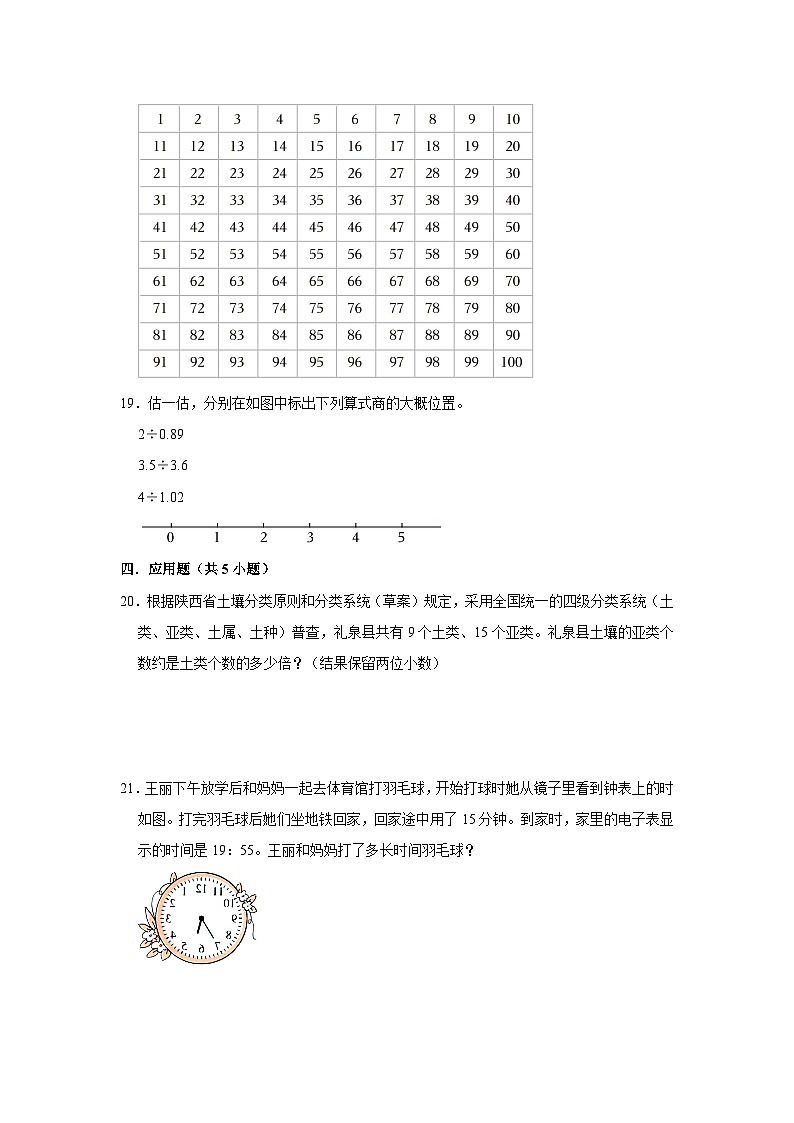 （期末押题卷）期末质量检测易错题-2023-2024学年五年级上册数学期末高频易错必刷卷（北师大版）第3页