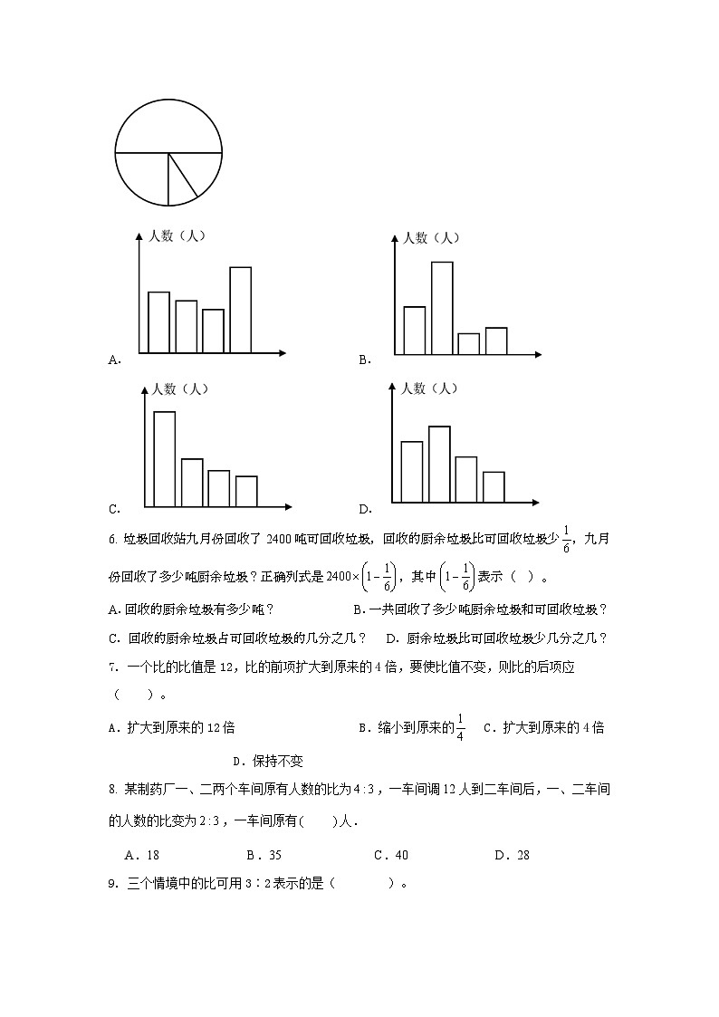 期末综合卷（试题）-六年级上册数学人教版第2页