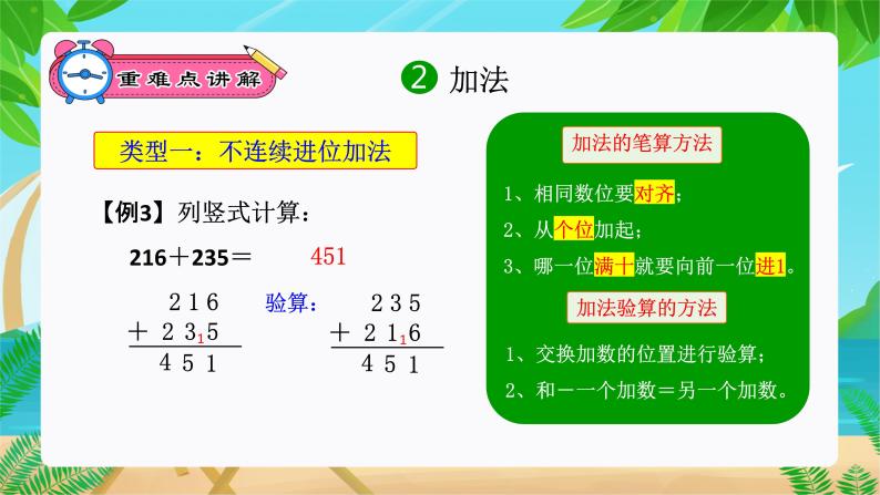 【期末复习课件】人教版 2023-2024学年三年级上册 数学期末核心复习 专题01：万以内的加法和减法（一）、（二）课件07