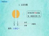 西師大版數(shù)學三年級上冊課件教學第九單元總復習9.1分數(shù)的初步認識