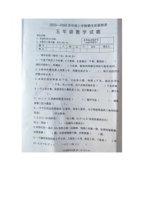 黑龙江省齐齐哈尔市依安县等4地2023-2024学年五年级上学期期末考试数学试卷